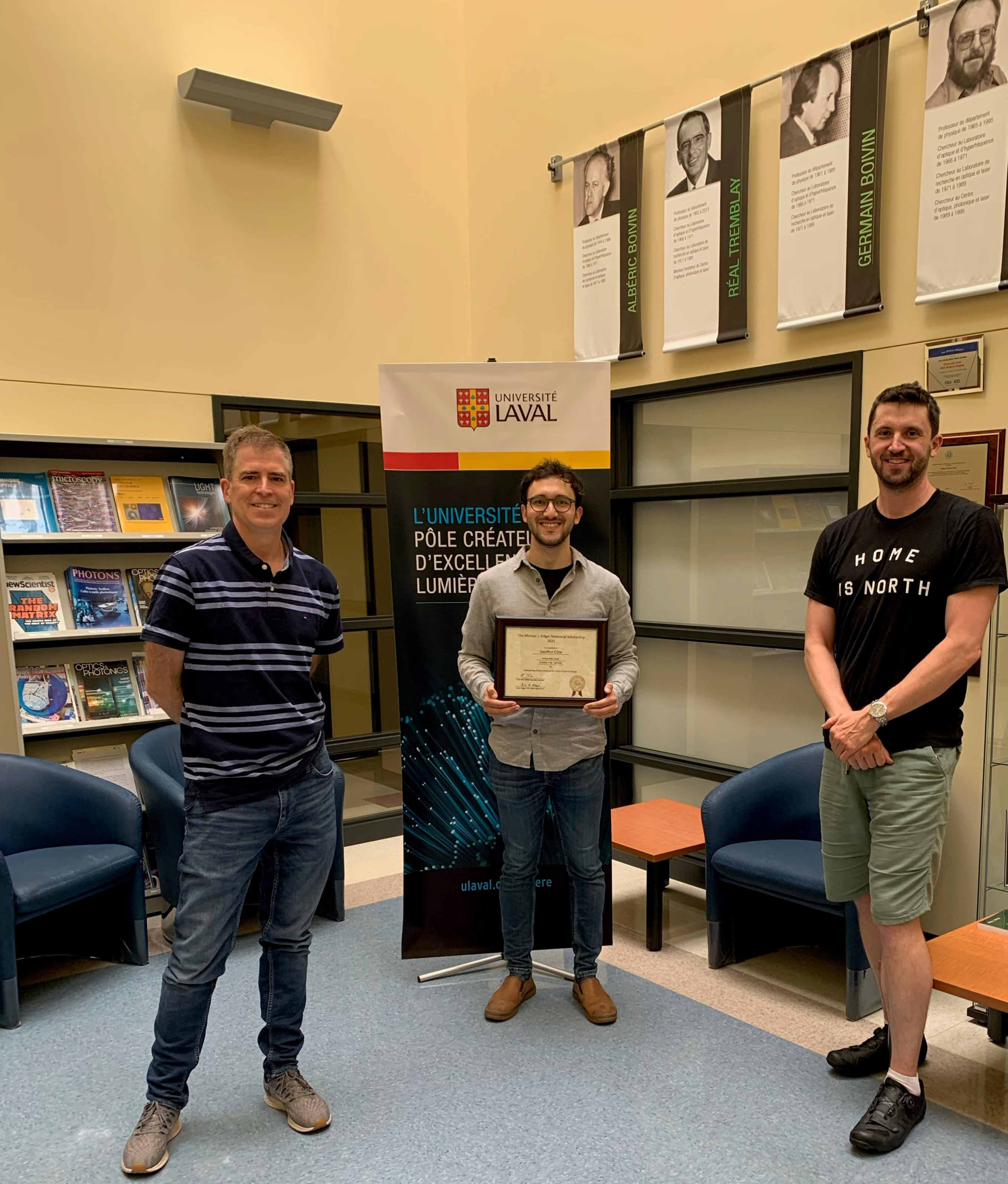 2021 Geoffroi Cote winner