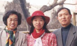 2000 Scholar Liying Chen with her family 2000 Scholar Liying Chen with her family
