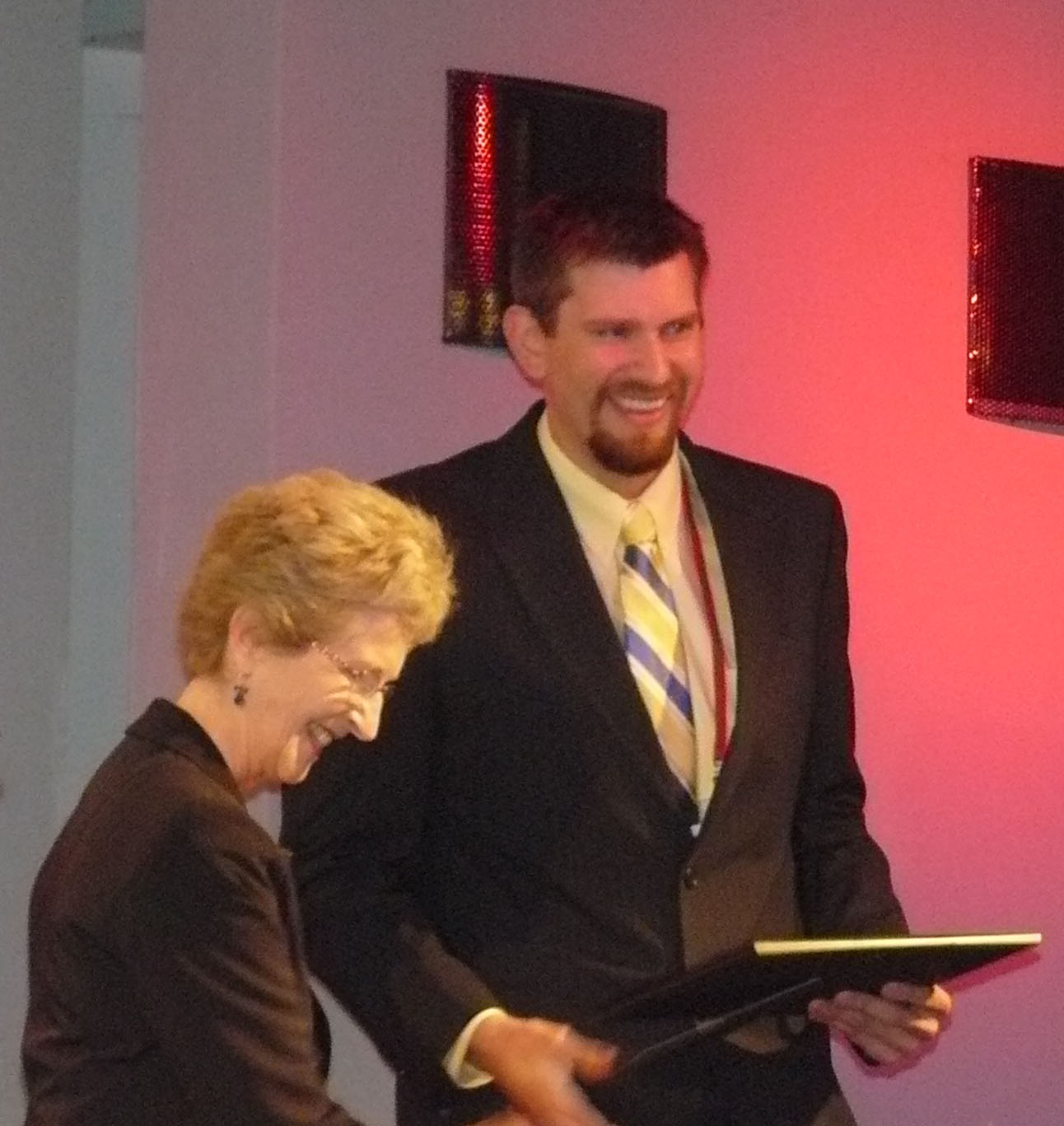 2011 Kyle Fuerschbach Scholar with Tina Kidger